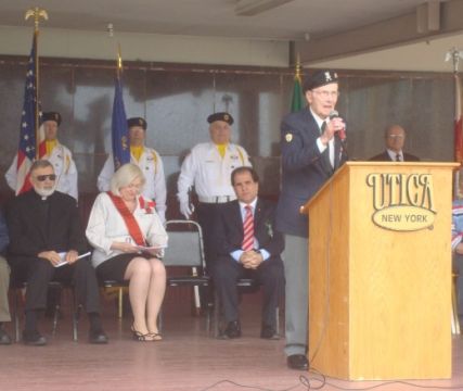 John offered some appropriate remarks to those gathered.