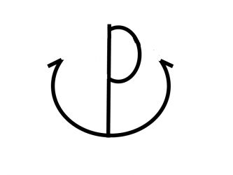 Another reproduction of Wanda's hand drawn Armia Krajowa (AK) symbols