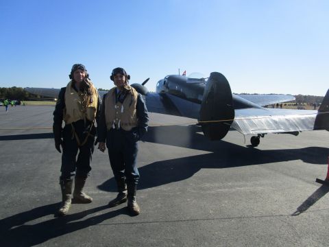 Failing to find anything but mud in the fields, we resorted to borrowing a Dutch marked Beechcraft twin for aerial reconnaissance. Unfortunately for us, the previous crew didn't leave the keys in it.
