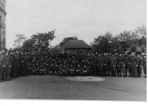 A view of the 4th Signals Company in Scotland