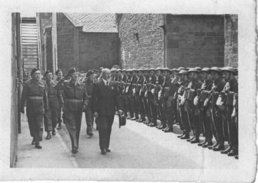 Signals company during inspection