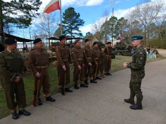 Brig. Gen. Nolbert, Military Defense Attache for Poland addresses our members.